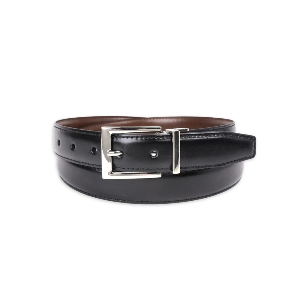 George Men's 34 Reversible Feather Edge Stitch Belt